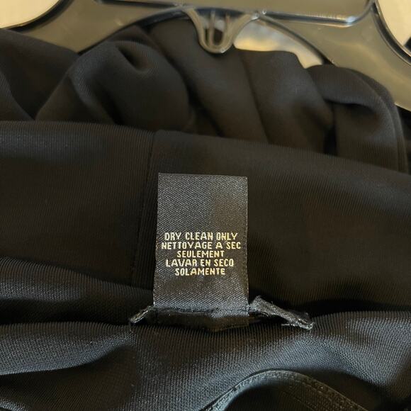 Y2K BCBGMAXAZRIA Embroidered Floral Spaghetti Strap Asymmetrical Midi Dress XS - Picture 14 of 14